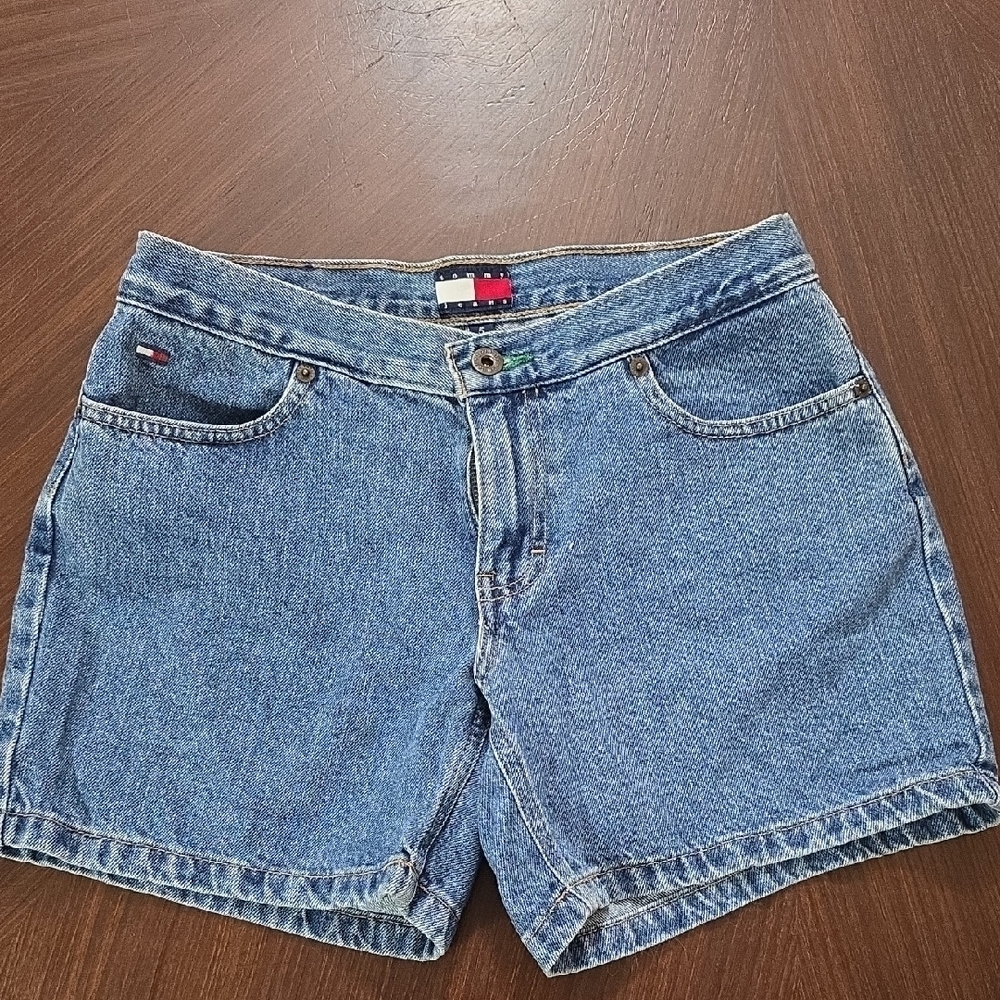 Tommy Hilfiger Blue Jean Shorts Classic Denim Style